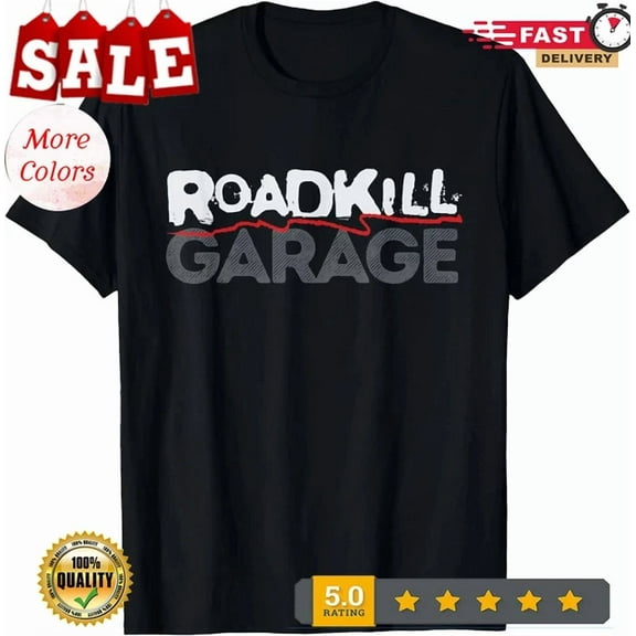Hot Trending Tee With Motortrend Roadkill Logo T-Shirt
