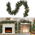 thumbnail image 4 of [Jue Xinghui] (Unprocessed Production) 1.8-meter Red Fruit Christmas Rattan Encrypted Red Christmas Decorative Rattan (with Light), 4 of 7