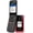 Red, variant on LIVELY Jitterbug Flip3 - Flip Cell Phone for Seniors - Not Compatible with Other Wireless Carriers - Must Be Activated Phone Plan - No SIM Needed - Flip3 Black