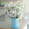 thumbnail image 6 of 10PCS Long Stem Artificial Baby Breath Flowers Fake Real Touch Gypsophila for Home Office Indoor Outdoor Wedding Decoration Festive Furnishing,White, 6 of 6