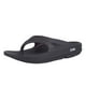 thumbnail image 1 of Sandalia Recovery OFOS Original Black Mujer 10 Hombre 8, 1 of 8