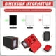 thumbnail image 3 of Caja de almacenamiento para tarjetas de PU, caja de almacenamiento para tarjetas de juego de mesa, 3 of 3