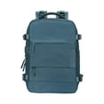 thumbnail image 2 of Mochila de mano/mochila de viaje resistente al agua de 30 litros con bolsillo impermeable para portátil. Azul, 2 of 9