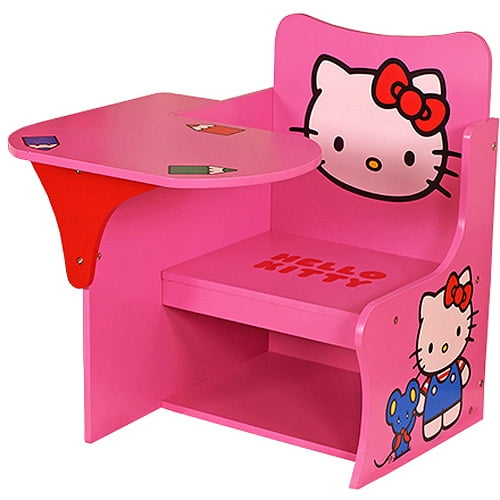 hello kitty study table and chair