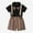 169#Black, variant on Toddler Baby Boy Outfits Boys Gentleman Wedding Suits Set Summer Formal Short Shirt/Suspender 6 Months-6 Years