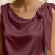 thumbnail image 4 of Tops Casuales sin Mangas para las Mujeres Elegante Satén Encaje Blusa, Tanque de Verano de Color Sólido para el Uso Diario, 4 of 7