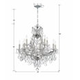 thumbnail image 2 of Crystorama Lighting - 13 Light Chandelier - Chandelier - Maria Theresa - Twelve, 2 of 5