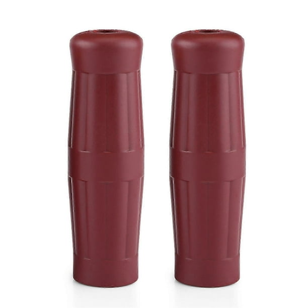 Coke Bottle Design Motorcycle Grips, Universal Fitment For A Classic Look And Enhanced Control On Your Ride