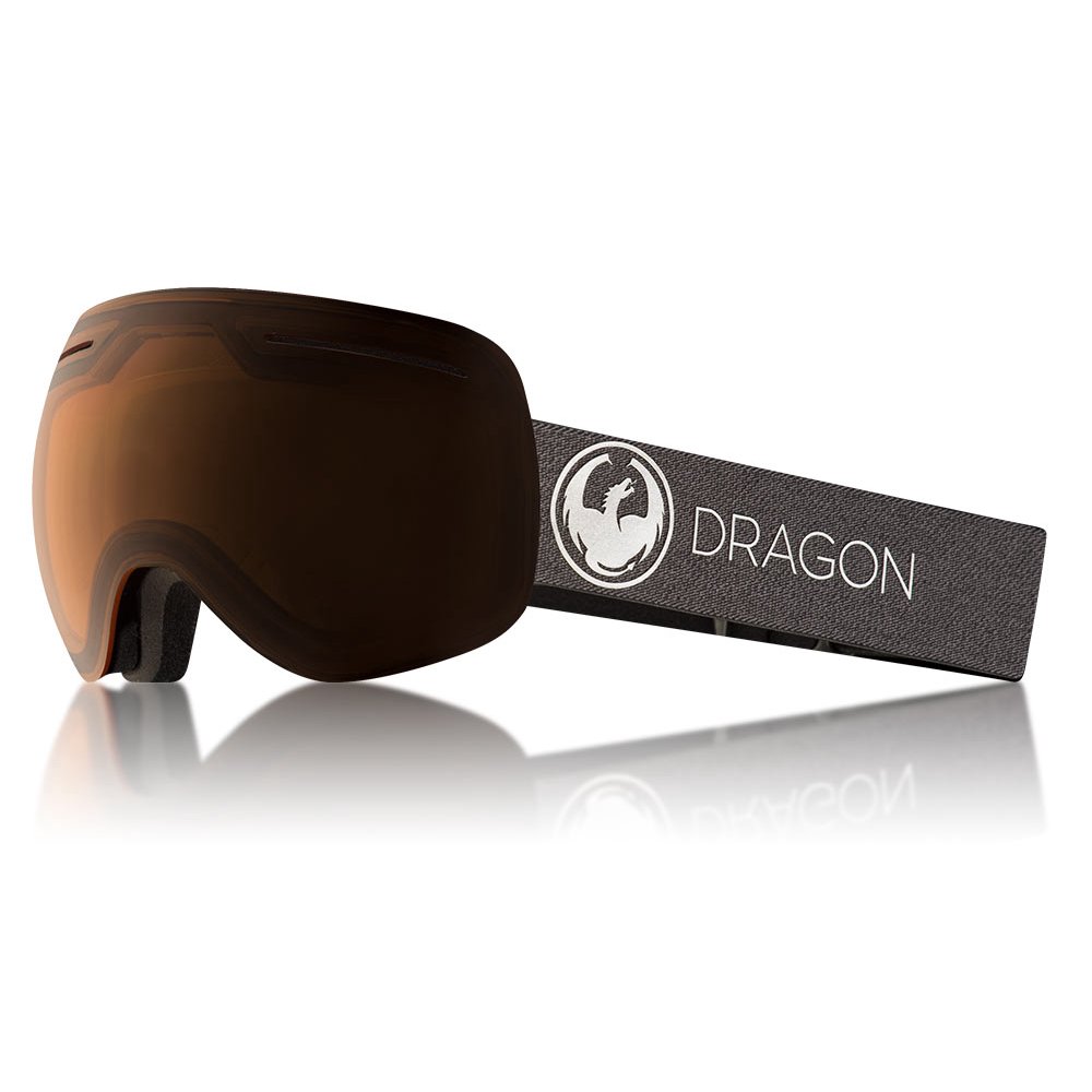 Dragon Alliance X1 Echo Snow Goggles with Transition Amber Finish, No