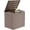 Grey, variant on 200 Gallon Outdoor Deck Box, Lockable Waterproof Outdoor Storage Boxes For Garden Tools,Indoor Cushions,Accessories Outside Storage Resin Weatherproof Container(Black)