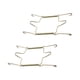 thumbnail image 2 of Exhibidores de platos, colgadores de platos, soportes de resorte para platos, soportes invisibles para colgar platos 10 pulgadas, 2 of 9