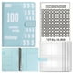 thumbnail image 1 of 100 sobres Carpeta de desafío de ahorro de $ 5050 portátil para presupuestar y ahorrar, 1 of 6