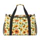 thumbnail image 1 of Disketp Sunflowers And Butterflies Bolsa de Viaje Tipo Duffle, Bolso de Mano para Fin de Semana para Mujer, Bolsa de Gimnasio Ligera para Hombre, Esencial para Viajes, 1 of 7