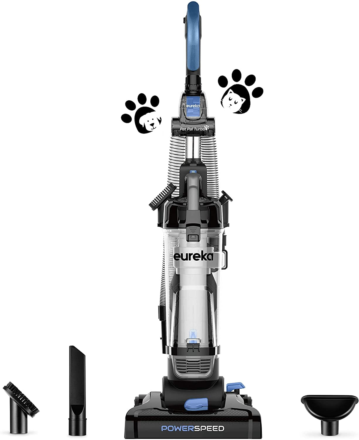 PowerSpeed Bagless Upright Vacuum Cleaner, Pet Turbo, Black - Walmart.com