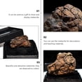 thumbnail image 4 of EeaseMX Muestra de litosiderita creativa, Material de enseñanza de ciencias de meteorito Irregular, 2 uds., 4 of 8