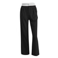thumbnail image 4 of Eashery Pants for Women High Waist Loose Womens Trouser Pants Womens Pants Dressy Casual (Black,M), 4 of 5