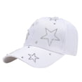 thumbnail image 2 of Hunpta Visor Hats For Women Summer Fashion Beach Adjustable Washable Cotton Baseball Cap Sun Hat Outdoors Hat, 2 of 3