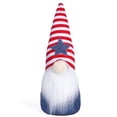 thumbnail image 1 of Adorno de muñeca gnomo patriótico sin rostro del Día de la Independencia | Decoración de enano anciano sentado | Lindo peluche de Rudolph | Decoración del 4 de julio de los veteranos del Día de los, 1 of 2
