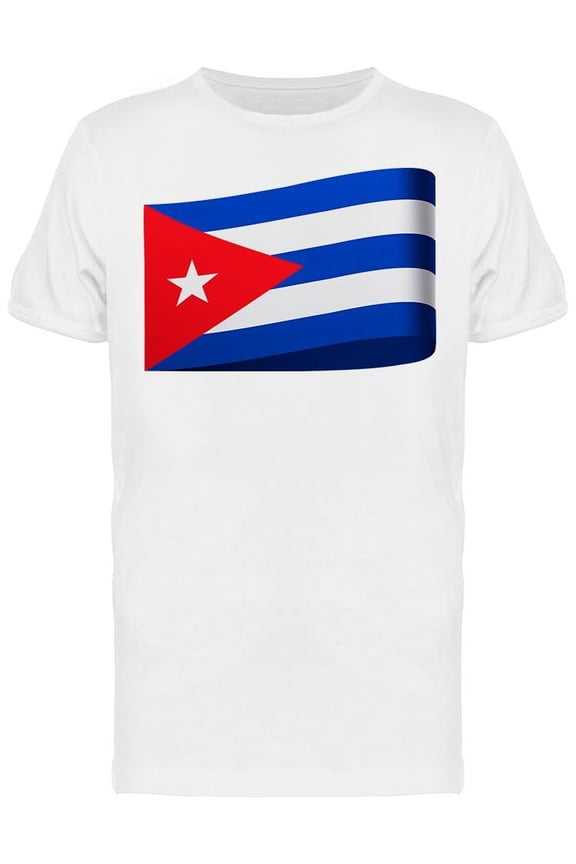 Cuba Flag Tee Men's -Image by Shutterstock