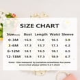 thumbnail image 7 of ZEHJUHAN Infant Girls Smocked Bubble Romper Dress Short Puff Sleeves with Matching Headband Yellow，6-12M, 7 of 7
