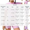 thumbnail image 3 of Amidoa Short Sleeve Girls Swimsuit One Piece Bathing Suit Summer Floral Print Swimwear,Purple,5-6 Years, 3 of 5