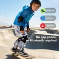 thumbnail image 2 of Kids Fitness Watch with Step Counter, Stopwatch, Calorie & Distance Tracking, Alarm Clock, Soft Silicone Strap, Waterproof watch for kids, 2 of 7