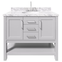 Ariel R043scwovo Bayhill 42" Free Standing Single Basin Vanity Set - Grey