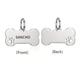 thumbnail image 3 of Personalized Dog Tags and Cat Tags - Engraved with Your Pet's Name & Phone Number - Bone Shape Collar Pendant Custom Pet Supplies, 3 of 4