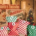 thumbnail image 5 of 24Pcs Christmas Paper Treat Bags Polka Dot Striped Pattern Candy Buffet Bags with stickers for Xmas Party Favor Paper Gift Bags, 5 of 5