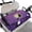 Halloween Witch, variant on Yuyamidu Halloween Golf Cart Seat Covers with Front Pockets Witch Golf Cart Seat Towel Blanket for Club Car Accessories for 2 Passenger, Purple Halloween Decor