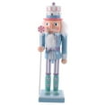 thumbnail image 4 of AURARMLET Christmas Nutcracker Figurine Decoration 9.82 x 2.95 x 2.75 in Holiday Home Ornament for Festive Seasonal Decor, 4 of 8