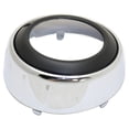 thumbnail image 3 of For Mitsubishi Outlander 2011 Fog Light Trim Driver Side | Front | Chrome/Dark Gray | With Fog Light Hole | Replacement For MI1038119 | 8321A425, 3 of 4
