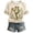 A1 Beige, variant on Women's I Could Be Meaner But Jesus Said No Funny Christian Frog T-Shirt Classic Christian Shirts,Religious Humor Top,Cute Frog Garden Graphic T-Shirt for Summer,Cottage Core Grey XL