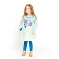 thumbnail image 5 of Disney Frozen 2 Baby and Toddler Girls Long Sleeve Top, Tutu, Leggings and Scrunchie, 4-Piece Outfit Set, 2T-5T, 5 of 12