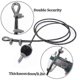 thumbnail image 4 of 2m-5m Gym Cable Wire Rope Heavy Duty Steel Replacement Parts For Home Gym Fitness Cable Pulley Accessories Dia 5mm, 4 of 5