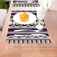 thumbnail image 5 of XMXY Woven Placemats Set of 6 PCS, Abstract Art Deco Table Mats Washable Heat Resistant Placemats, 5 of 6
