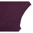 thumbnail image 4 of Krumba Mens Oversized Sweater Vest: Big Tall V Neck Plus Size Knit Sleeveless Casual Pullover Purple 6XL, 4 of 8