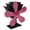 Hot Pink-HT-clearacne, variant on Dyegold Heat Powered Wood Stove Fireplace Fan 5 Blade Silent Circulation with Thermoelectric Generator 60C to 350C No Battery