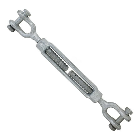 

Galvanized Turnbuckle - Import - Jaw & Jaw 1/2 x 6