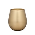 thumbnail image 5 of Set of Four Gold Acrylic Stemless All Purpose Wine Glass, 5 of 5