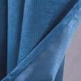 thumbnail image 2 of Olivia Gray Lina Matte Embossed Blackout Grommet Single Panel - 52x90", Blue, 2 of 4