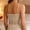 Beige, variant on Lace Camisole Bandeau Top for Summer Layering without Sleeves Backless Tank with Delicate Knit and Sheer White One Size