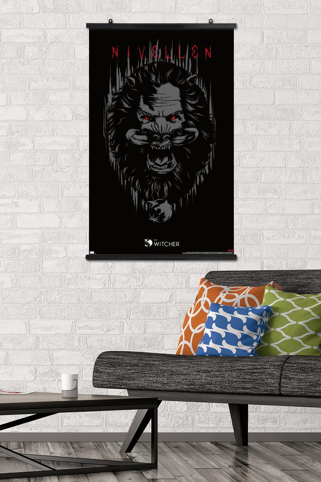 Netflix The Witcher Season 2 - Nivellen Wall Poster, 22.375" x 34"