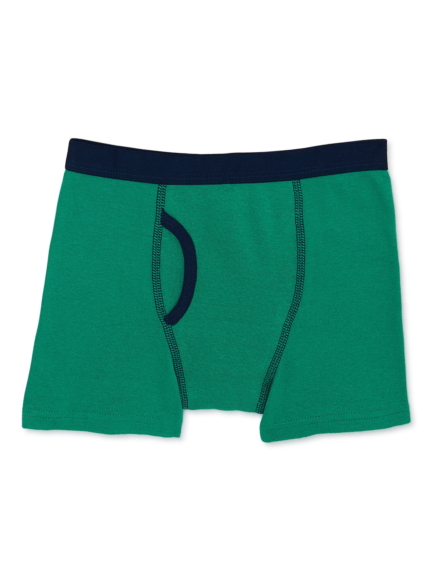 Wonder Nation Boys Cotton Boxer Brief Underwear, 5-Pack, Sizes S-XL