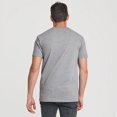 thumbnail image 3 of True Classic V Neck Mens T Shirt, Premium Fitted Soft Men's T-Shirts. Heather Gray, Small, 3 of 7