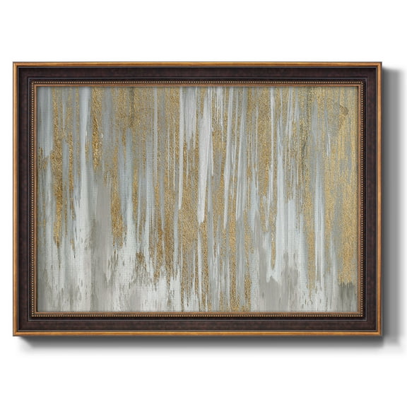 Behind The Waterfall Premium Framed Canvas- Ready to Hang