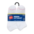 thumbnail image 2 of Hanes Womens CottonSoft No Show Socks, 10-Pack, Size 8-12, 2 of 9