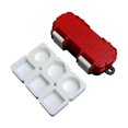 thumbnail image 2 of harper Billiard Chalk Holder with Multiple Slots Cue Stick Billiard Accessory Organizer red, 2 of 10