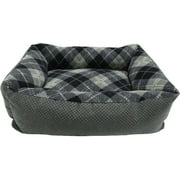 Petmate Tartan Plaid Lounger - Assorted Colors 20"L x 15"W Pack of 3