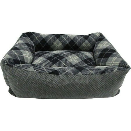 Petmate Tartan Plaid Lounger - Assorted Colors 20"L x 15"W Pack of 4